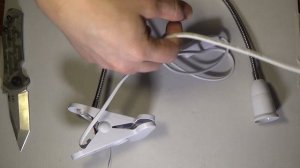 Посылка из Китая №391 Светильник гибкий на прищепке, лампа для растений 12ват