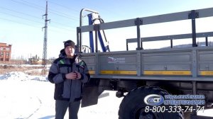 Бортовой автомобиль ГАЗ 33088 с КМУ АНТ 1.8-2 ( г/п 990 кг) пр-ва Уральского Завода Спецтехники