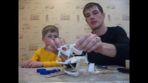 Обзор и сборка машинки конструктор на печатаной на 3D принтере!
