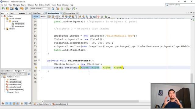 96. Programación en Java || Gráficas || Botones (JButton) - Crear un botón смотреть онлайн