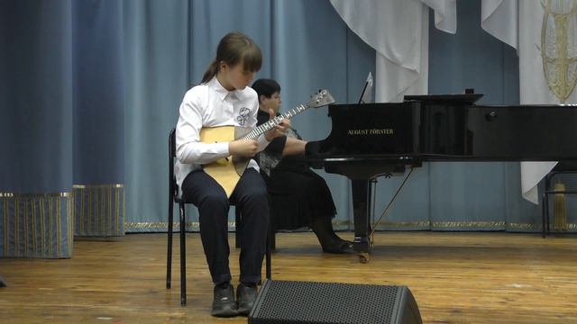 Плохова Маргарита. У.н.п. "Ехал казак за Дунай" обр. А. Шалова