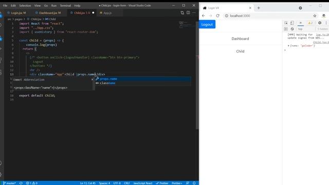 Passing Datas between Components React | React Hooks | React Beginner Series in Tamil смотреть онлайн