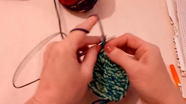 #КВАДРАТЫспицами для КОВРИКА из Остатков Пряжы смотреть онлайн