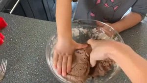 Песочное печенье с какао (другой вариант)