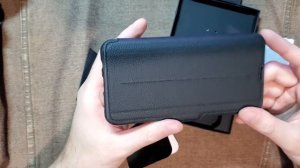 OtterBox Strada Folio Series - лучший кожаный чехол книжка для Samsung Galaxy s10+ plus