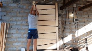 Шикарная отделка двери своими руками | External finishing of the door with your own hands