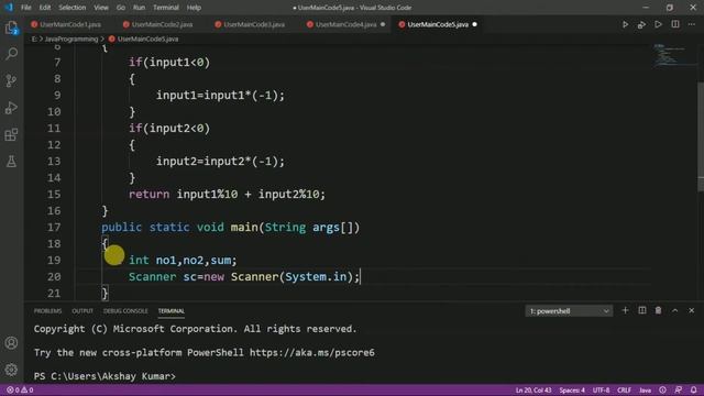 Sum of last digits of two given numbers in java | PBL App Questions | Wipro Training Day 4 | Mettl