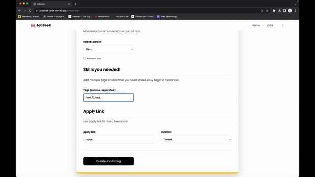 Building 'Job Listing' App with Next.js 13 | Full-Stack Web Dev Course