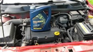 Замена масла на Mannol molibden benzin 10w-40 в OPEL ASTRA G (Джи) 1.2 16v 2001г