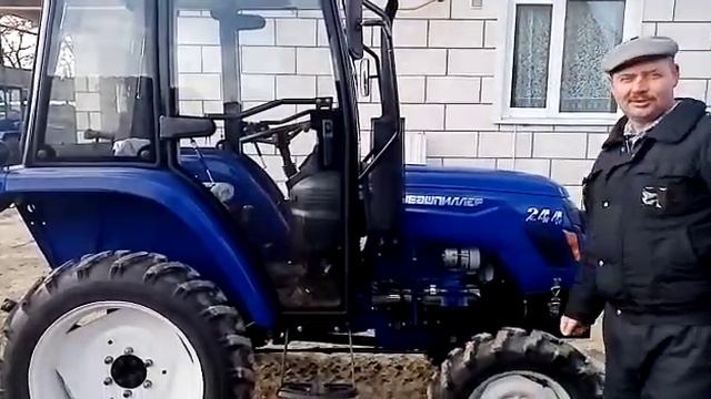 Видеоотзыв от нашего клиента. Трактор Четерпиллер/Русич 244 с кабиной смотреть онлайн