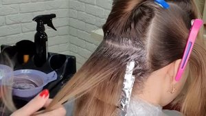 Коммерческое окрашивание || растяжка цвета || быстро || красиво