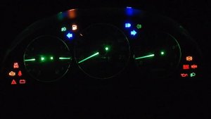 Крутая подсветка панели LANOS