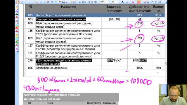 Расходомер воздуха. Действительные значения. Часть 6 смотреть онлайн