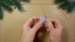 Новогодние игрушки на ёлку за 6 минут своими руками ? Ёлочные сосульки ? diy christmas ornaments