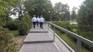 Смена Почётного Караула в Пантеоне Славы, Мамаев Курган, Волгоград, 26 июля 2022 года, Часть 3