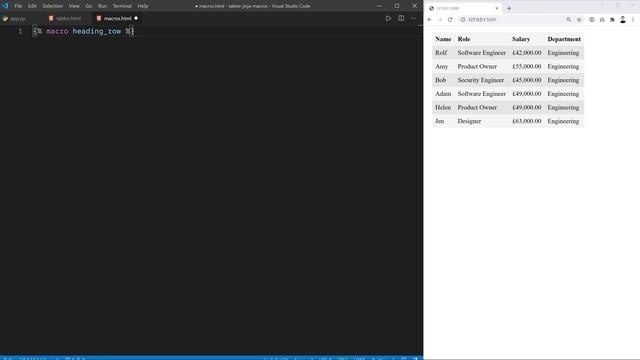 How to reuse code blocks easily with Jinja2 macros! смотреть онлайн