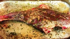 Копченая баранья нога