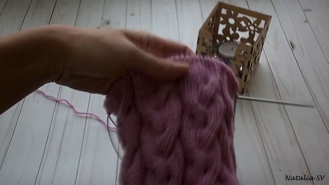 Детская шапочка для новорожденного спицами на 0-3 месяца. Подробный МК. смотреть онлайн