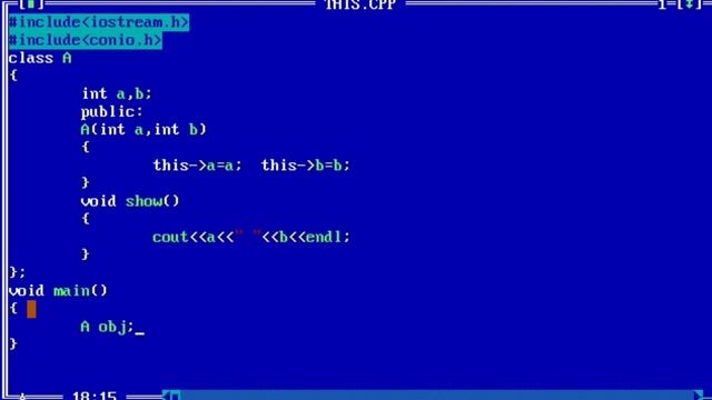 this keyword in C++ | this pointer in C++ | Learn  Coding | #ask4help