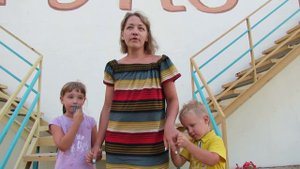 Кирилловка: ОТДЫХАЮЩИЕ ИЗ БЕЛАРУСИ на базе отдыха "ЗОЛОТОЕ РУНО" (Коса Пересыпь)