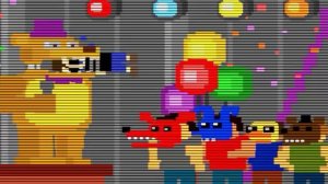 [1 Hour] FNAF 4 REMIX ▶ The Living Tombstone - I Got No Time [SFM] | CG5