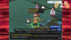 Ragnarok Mobile How to Make Craft Black and White Dyestuffs Guide