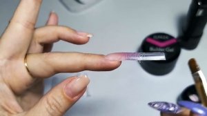 Наращивание на верхние формы гелем и полигелем. Эксперимент. Сменила форму. Обрезала ногти?Пожалела