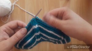 Следки спицами. Простой способ.