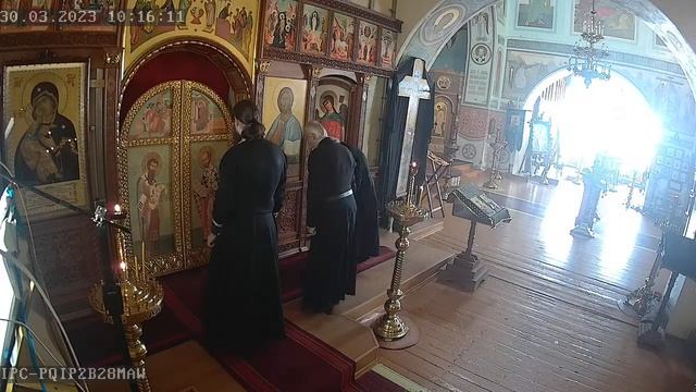 Прп. Алексия, человека Божия (+411). На Часах чтение Евангелия Лк. Литургия Преждеосв.Даров. смотреть онлайн