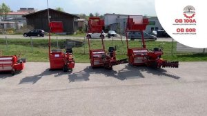 Комбайн для сбора орехов/яблок OB 100A / OB 80R – OBSTTECHNIK