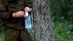 Как быстро сделать походный рукомойник