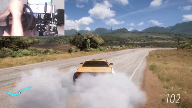 TUNING DRIFT 2002 Chevrolet Corvette Z06 Forza Horizon 5 Thrustmaster T300RS смотреть онлайн