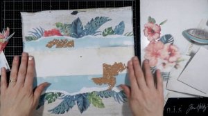 Scrapbooking Layout with Kaisercraft Paradise Found Collection