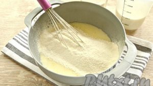 Бархатные блинчики на молоке с кипятком