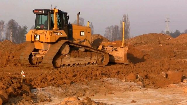 Американский бульдозер ☆ Caterpillar D5N ☆ Тяжелая техника