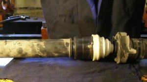 Замена пыльника подвесного подшипника Honda CRV 10