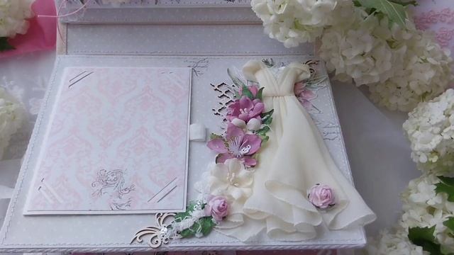 Свадебный фотоальбом. В наличии. Скрапбукинг смотреть онлайн