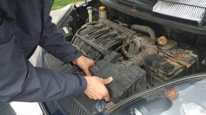 Чери Индис, замена воздушного фильтра.