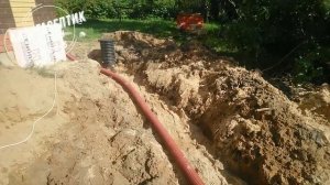 Дренаж  фундамента частного дома в Калуге