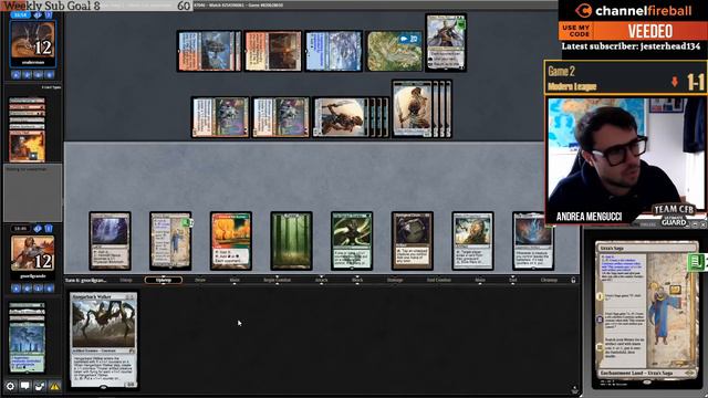 Learn math playing Hardened Scales! | Modern | MTGO смотреть онлайн