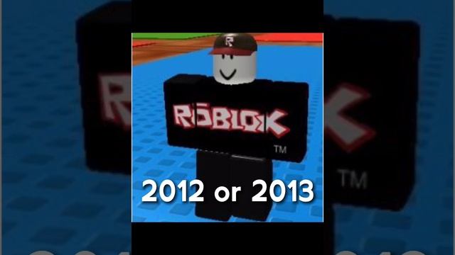 Roblox guest evolution over the years! 2006-2016 #roblox #robloxguest #oldroblox