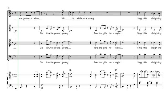 Jingle Bells Salsa (Choir and Piano) смотреть онлайн