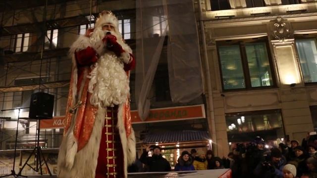 Дед Мороз на Книжных аллеях 2017 смотреть онлайн