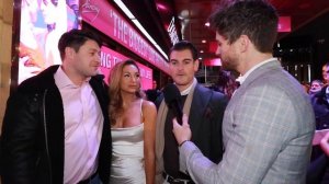 Tony Discipline, Andrea Jane ‘AJ’ Bunker and Matt Lapinskas attend the Dirty Dancing Gala Night