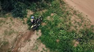 Электромотоцикл Эндуро HELV Motors  Испытания под водой