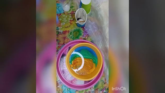 Подставка из эпоксидной смолы