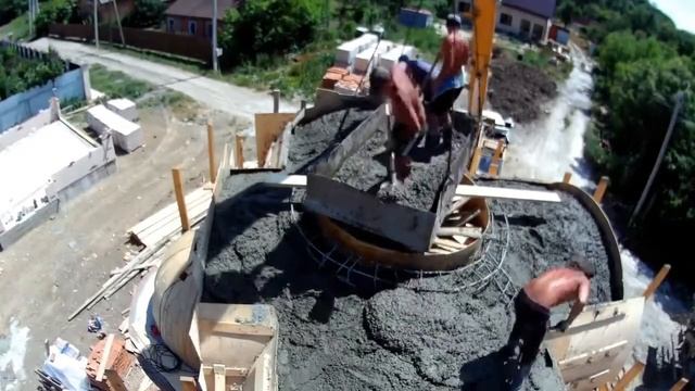КАК ЗАЛИТЬ МОНОЛИТНЫЙ БЕТОННЫЙ КУПОЛ ЧАСОВНИ