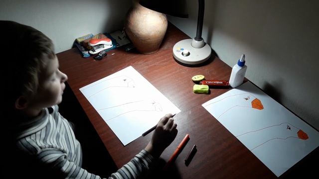 Рисуем ладошкой - Гусей смотреть онлайн