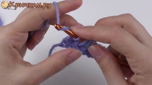 ЧУДЕСНЫЙ узор СОТЫ тунисским крючком Tunisian crochet Simple Pattern