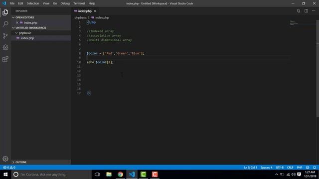 PHP Basic To Advance Bangla Tutorial Part - 10 (Indexed Array)